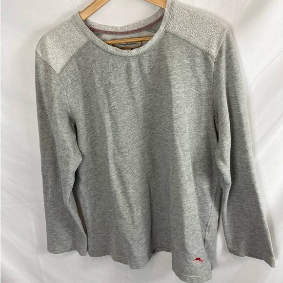 Tommy Bahama Swordfish Logo Mens Sweater Grey Size Medium - Picture 1 of 6
